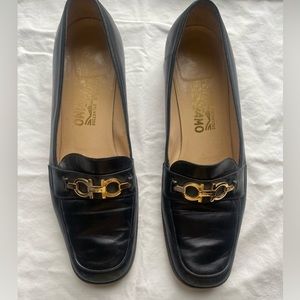 Ferragamo Gancini Vintage Loafers